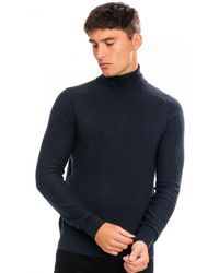 BOSS Kamerlos Mens Knit - Blue
