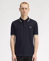 Fred Perry - Twin Tipped Signature Polo Shirt - Lyst