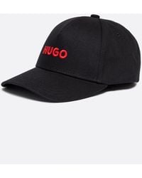 BOSS - Jude Cotton-twill Cap With 3d Embroidered Logo - Lyst