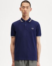 Fred Perry - Twin Tipped Signature Polo Shirt - Lyst