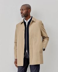 Oliver Sweeney - Huntingfield Showerproof Cotton Mac - Lyst