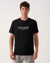 Tommy Hilfiger - Brand Love Hilfiger Tee - Lyst