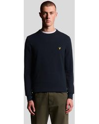 Lyle & Scott - Cotton Crew Neck Jumper - Lyst