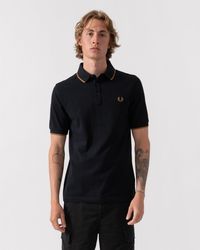 Fred Perry - Collar Stand Polo Shirt - Lyst
