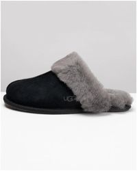 ugg slippers scuffette grey