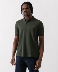 Fred Perry - Plain Signature Polo Shirt Colour: Hunting/Laurel Wreath X09, Size: L - Lyst