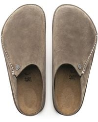 Birkenstock - Zermatt Premium Suede Leather Clogs - Lyst