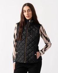 Joules - Braemar Luxe Quilted Gilet - Lyst