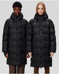 Rains - Alta Long Puffer Jacket Size: S - Lyst