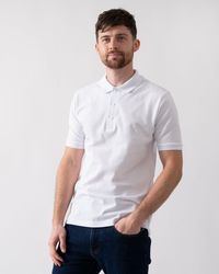 Oliver Sweeney - Tralee Pique Cotton Polo Shirt , Size: M - Lyst