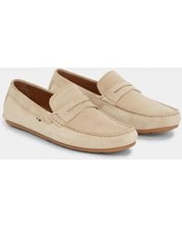 Tommy Hilfiger - Casual Hilfiger Suede Driving Shoes - Lyst