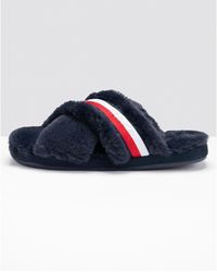 Tommy Hilfiger Slippers for Women - Up to 66% off | Lyst