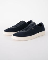 BOSS - Kieranmens Lace-Up Trainers With Knitted Uppers And Leather Trims - Lyst
