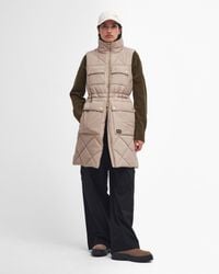 Barbour - Meir Long Gilet - Lyst