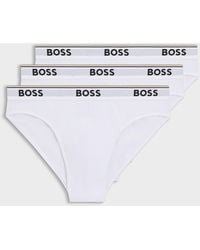 BOSS - 3 Pack Power Briefs - Lyst