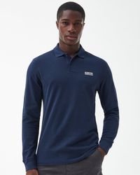 Barbour - Essential Long Sleeve Polo - Lyst