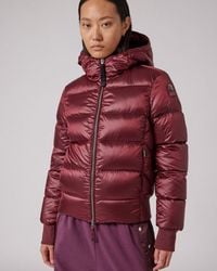 Parajumpers - Mariah Hooded Down Bomber Jacket , Size: M - Lyst