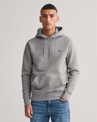 GANT - Reg Shied Hoodie An - Lyst
