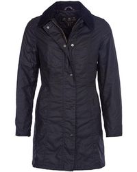 Barbour Belsay Wax Ladies Jacket - Black