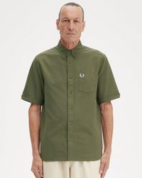 Fred Perry - Short Sleeve Oxford Shirt - Lyst