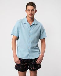 Paul Smith - Ps Regular Fit Short Sleeve Seersucker Shirt - Lyst