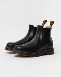 Dr. Martens - Unisex Vegan 2976 Felix Platform Chelsea Boots Black Felix Rub Off - Lyst