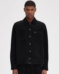 Fred Perry - Corduroy Overshirt - Lyst