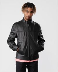 boss leather jackets