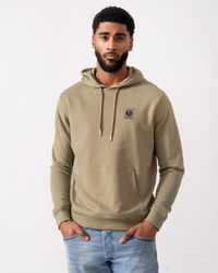 Belstaff - Pullover Logo Patch Hoodie - Lyst