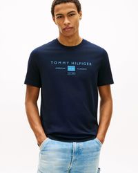 Tommy Hilfiger - Brand Love Mono Stack T-Shirt - Lyst