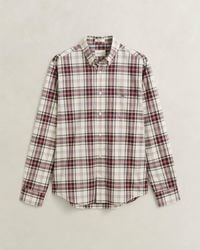 GANT - Regular Fit Poplin Check Shirt - Lyst