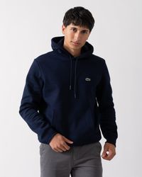 Lacoste - Overhead Hood Sh9623 Navy Small - Lyst