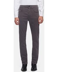 7 For All Mankind - Slimmy Slim Fit Stretch Sateen Jeans - Lyst