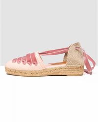 Penelope Chilvers Low Valenciana Dali Espadrilles - Pink