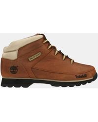 Timberland - Euro Sprint Mid Lace Up Waterproof Boot - Lyst