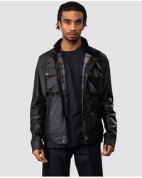 Belstaff - Racemaster Waxed Cotton Compact Field Jacket - Lyst