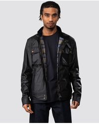 Belstaff - Racemaster Waxed Cotton Compact Field Jacket - Lyst