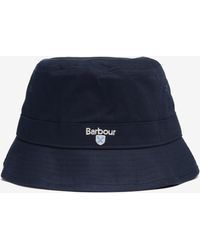 Barbour - Navy Cascade Bucket Hat - Lyst