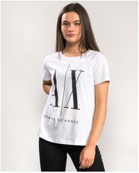 armani exchange womens tops