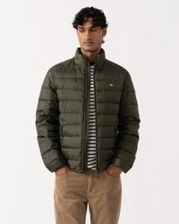 GANT - Light Down Jacket - Lyst