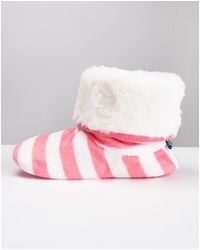 Joules Slipper Sock Boot Slouchy - Pink