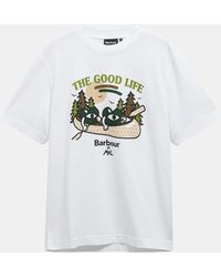 Barbour - X Mul Good Life Graphic T-Shirt - Lyst