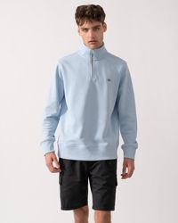 GANT - Regular Fit Shield Logo Half Zip Sweatshirt - Lyst
