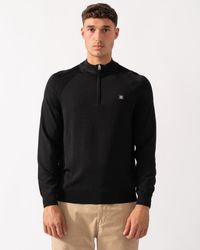 HUGO - Sayford 1/4 Zip Jumper - Lyst