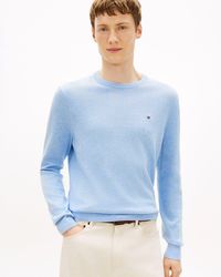 Tommy Hilfiger - Essential Cotton Crew Neck Sweatshirt - Lyst