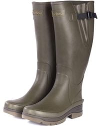 barbour mens rain boots