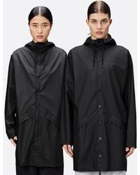 Rains - Long Jacket - Lyst