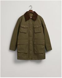 GANT The Double Decker Jacket in Brown 