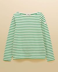 Joules - New Harbour Striped Breton Top - Lyst