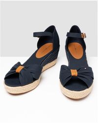 Tommy Hilfiger Wedge sandals for Women | Christmas Sale up to 62% off | Lyst